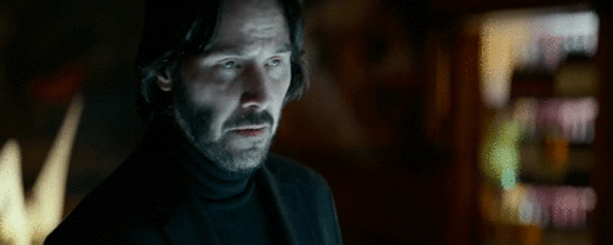 John Wick Aiming Gun GIF