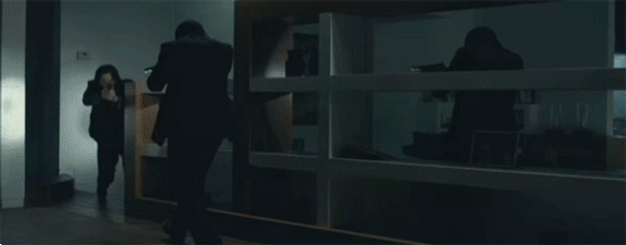 John Wick Dodging Bulltes GIF