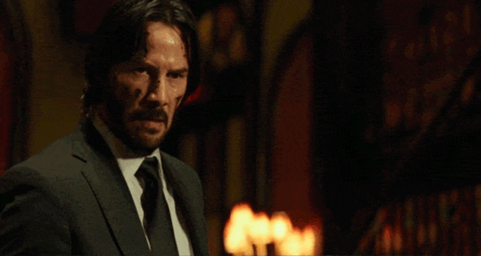 John Wick Firing A Gun GIF