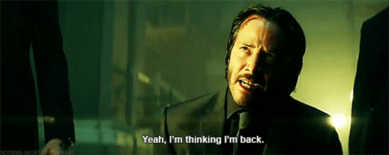 John Wick Is Back GIF