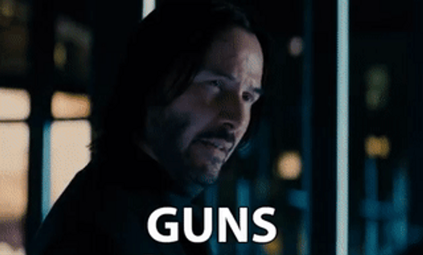 John Wick Lots Of Guns GIF