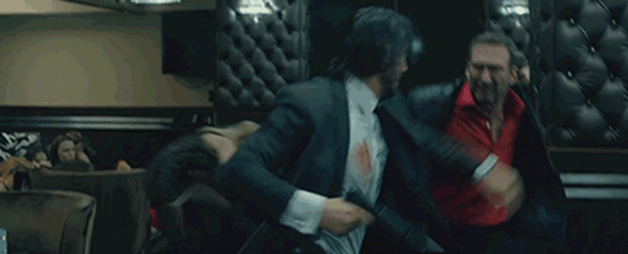 John Wick Reloading Gun GIF