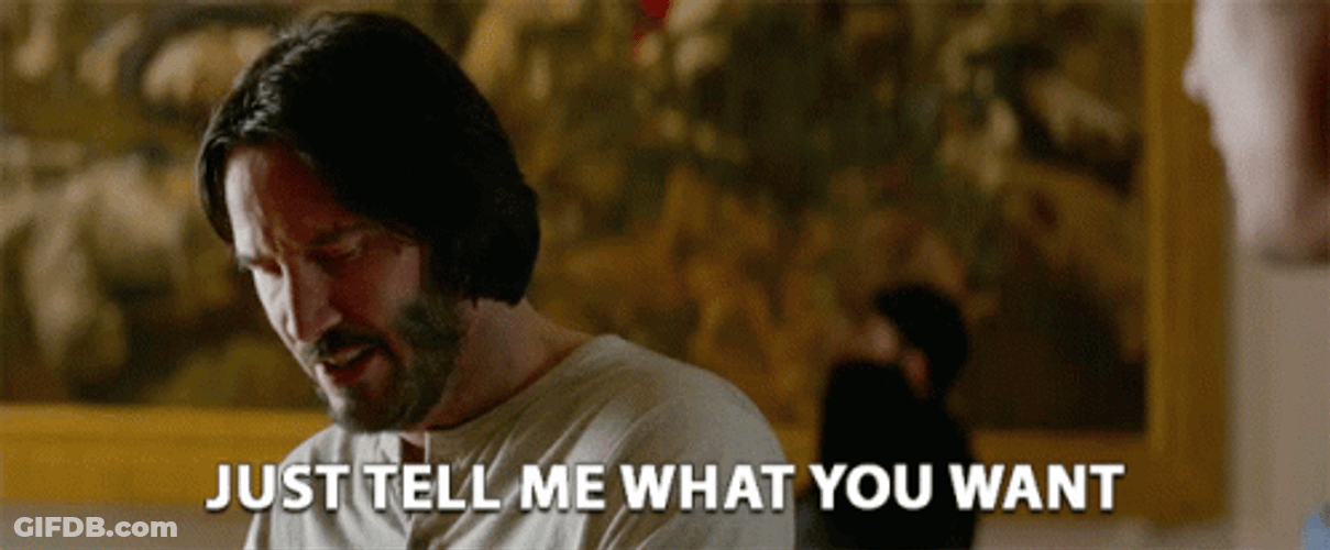 John Wick What Do You Want GIF