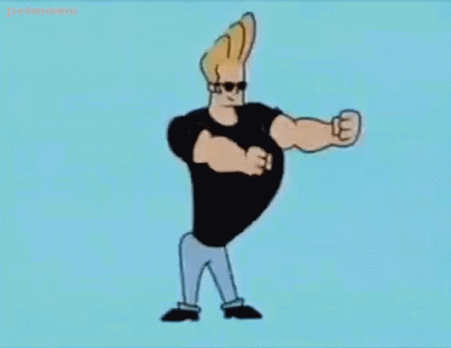 Johnny Bravo Boogie Dance Party GIF