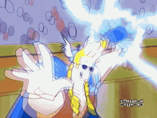 Johnny Bravo Funny Thor Hammer GIF