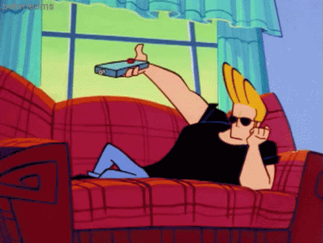 Johnny Bravo Remote Change Channels GIF