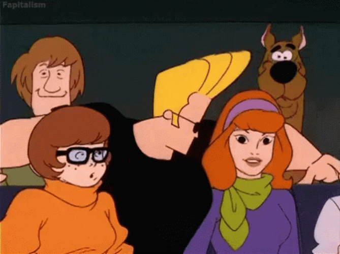 Johnny Bravo Scooby-Doo Driving GIF