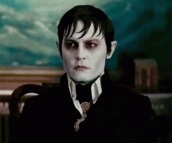 Johnny Depp Bamabas Dark Shadows GIF