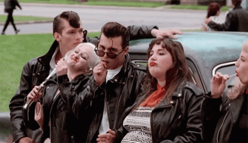 Johnny Depp Crybaby Gangster GIF