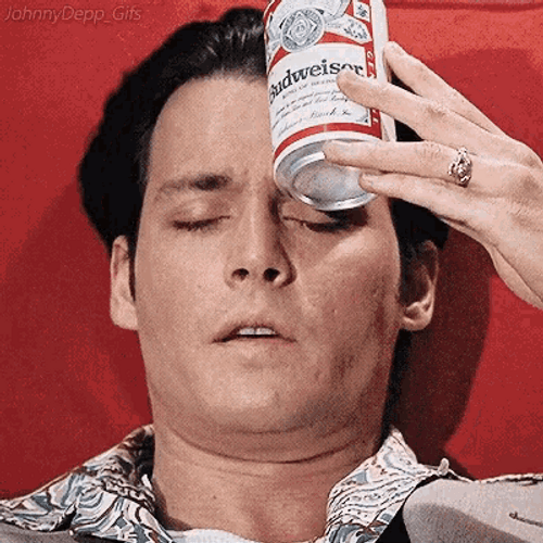 Johnny Depp Headache Migraine GIF