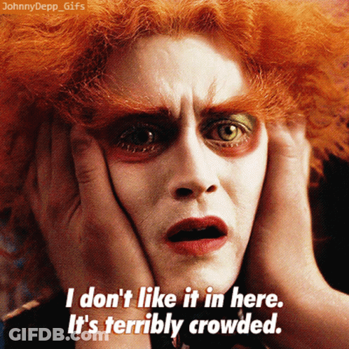 Johnny Depp Mad Hatter Alice In Wonderland GIF