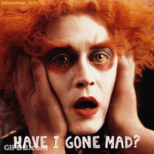 Johnny Depp Mad Hatter Alice In Wonderland GIF
