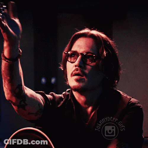 Johnny Depp Sniff Goodbye GIF