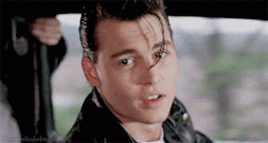 Johnny Depp Wade Walker Crybaby Singing GIF