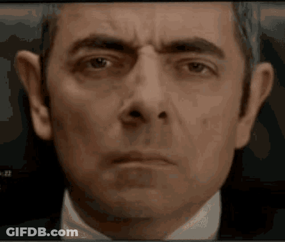 Johnny English Mr Bean GIF