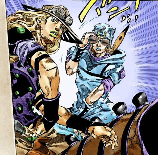 Johnny Joestar Blinking Eyes GIF