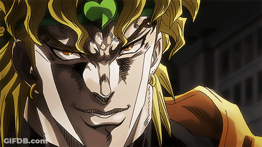 Johnny Joestar Dio GIF