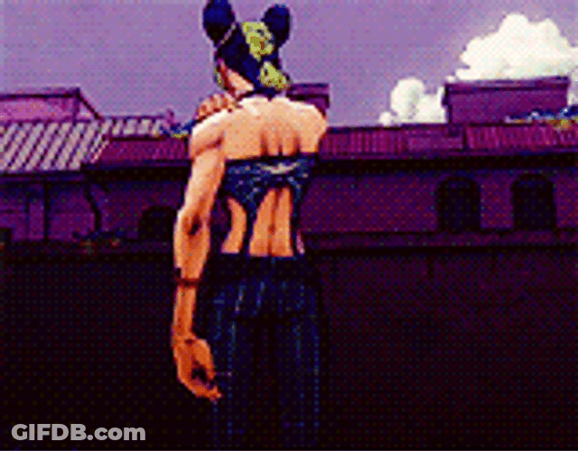 Johnny Joestar Female Jojo's Bizarre GIF