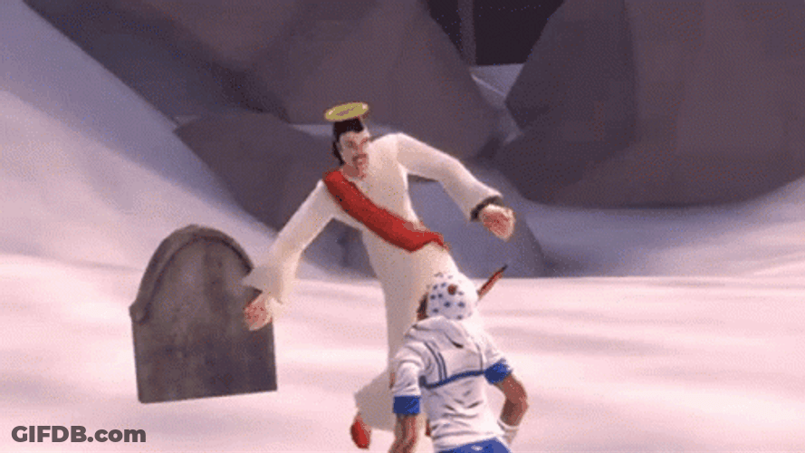 Johnny Joestar Jesus Dancing GIF
