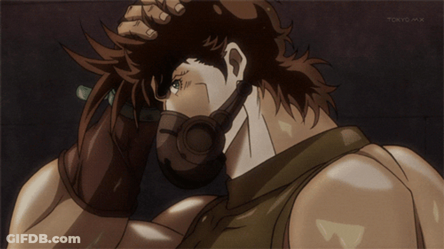 Johnny Joestar Joseph Joestar Gasping GIF