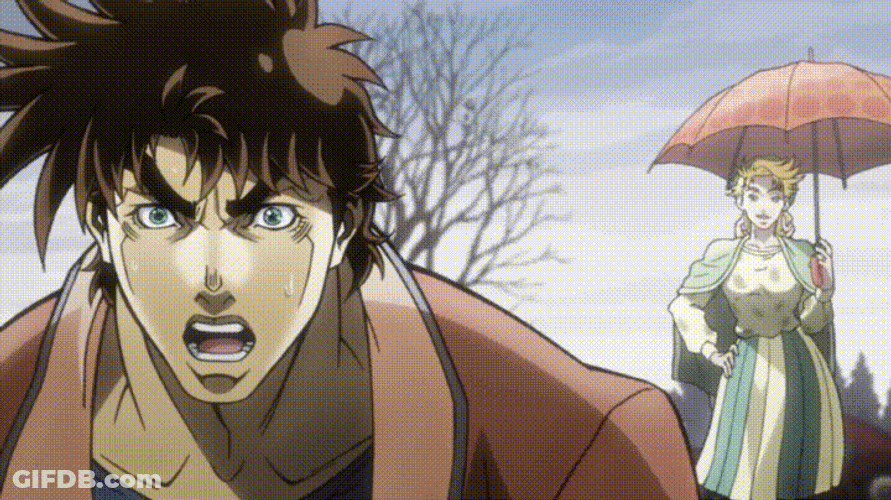 Johnny Joestar Joseph Joestar Shocked GIF