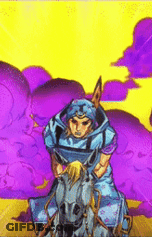 Johnny Joestar Painting GIF