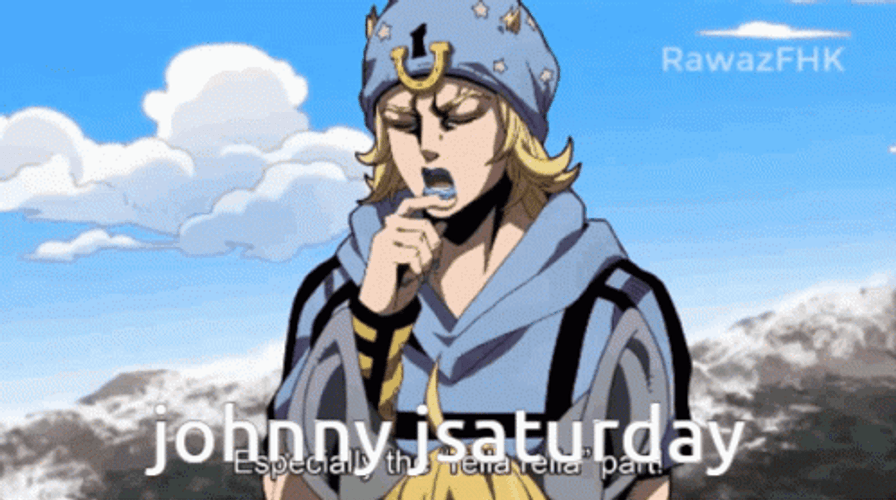 Johnny Joestar Saturday With Gyro Zeppeli GIF