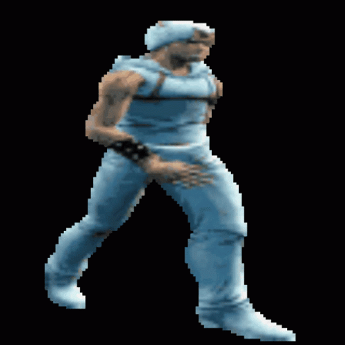 Johnny Joestar Walking GIF