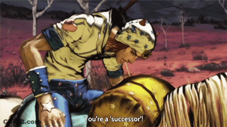 Johnny Joestar You're Successor GIF