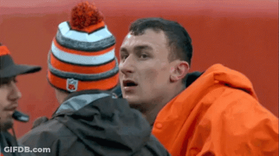 Johnny Manziel Looking Confuse GIF