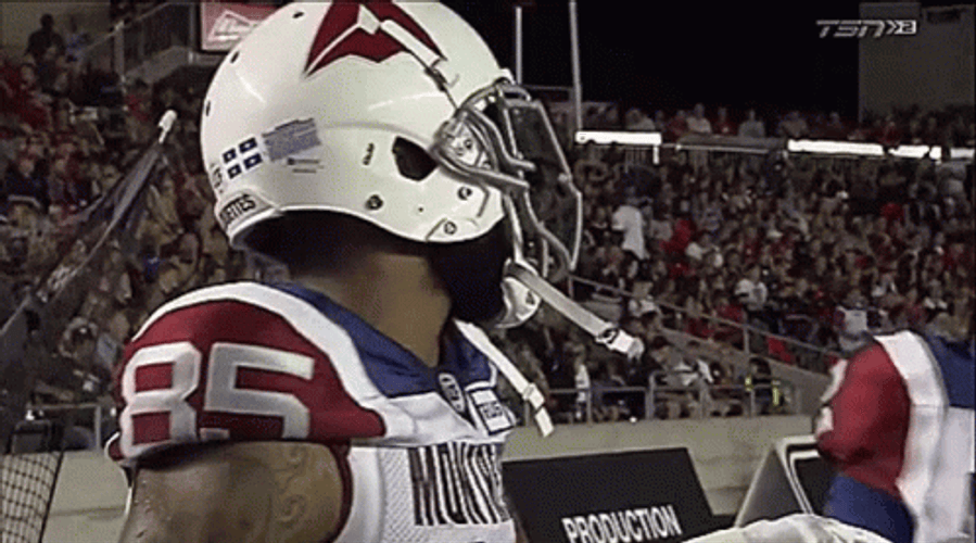 Johnny Manziel Talking To His Teammate GIF