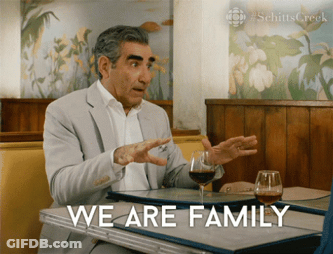 Johnny Rose We Are Family GIF