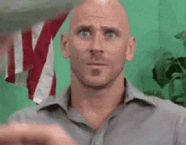 Johnny Sins Shocked Looks GIF