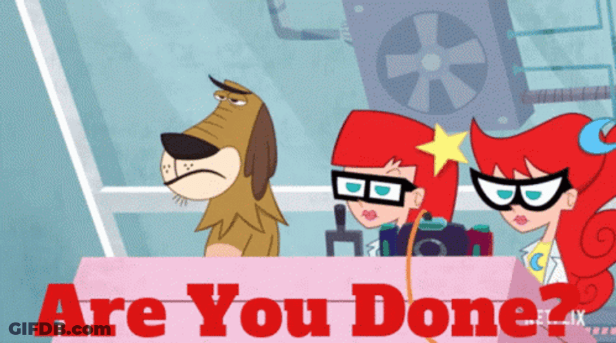 Johnny Test Family Are You Done GIF