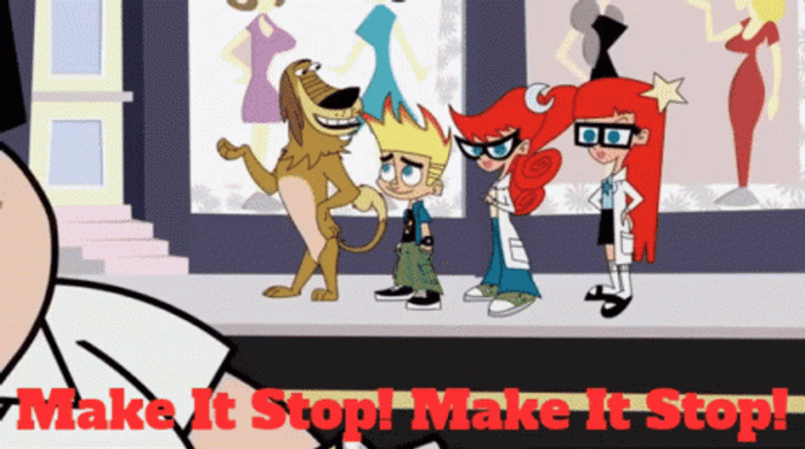 Johnny Test Make It Stop GIF