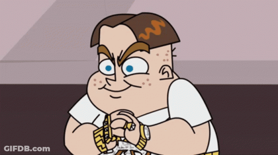 Johnny Test Scheming GIF