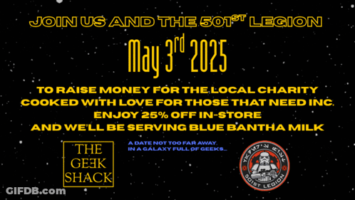 Join Us And The 501St Legion Poster GIF