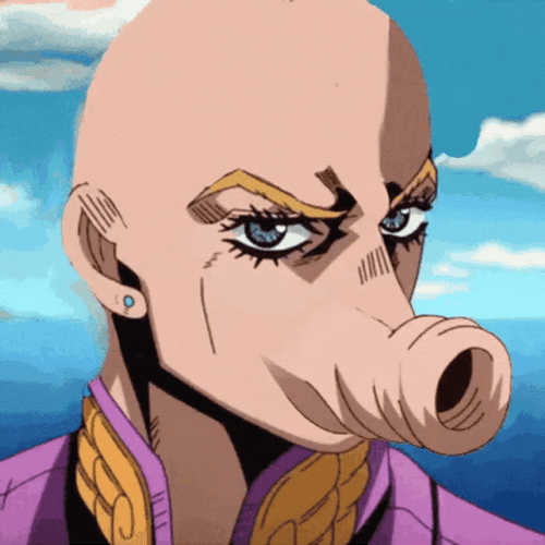 Jojo Anime Funny Face GIF