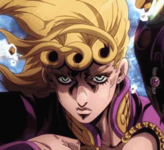 Jojo Bizarre Giorno Giovanna GIF