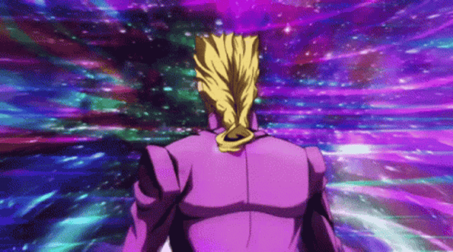 Jojo Chariot Requiem Silhouette GIF