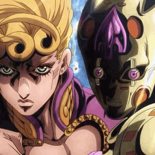 Jojo Giorno Giovanna GIF