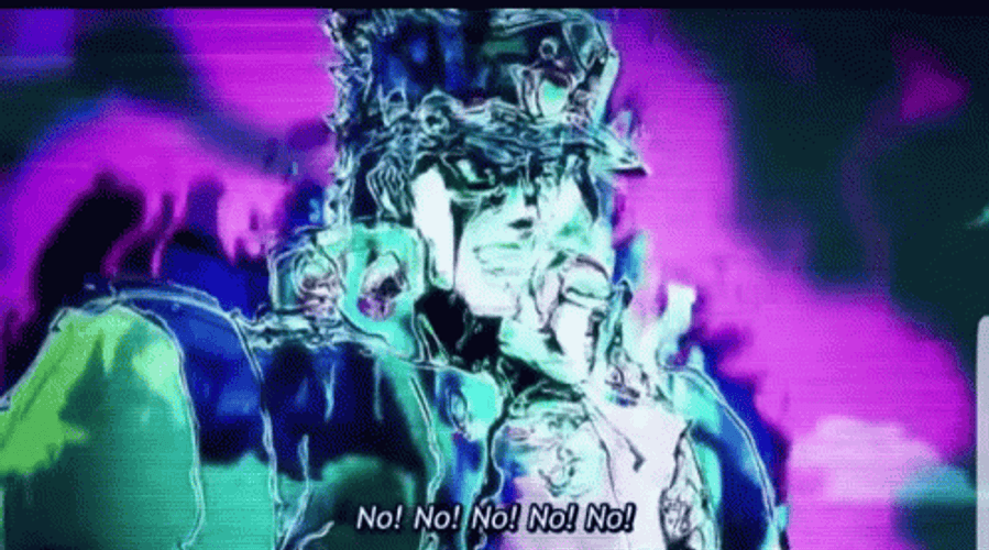 Jojo Jotaro Kujo No No GIF
