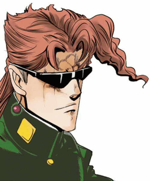 Jojo Noriaki Kakyoin Shades Off GIF
