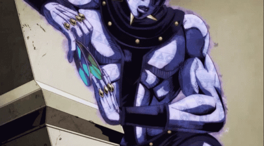 Jojo Pale Snake Stand GIF