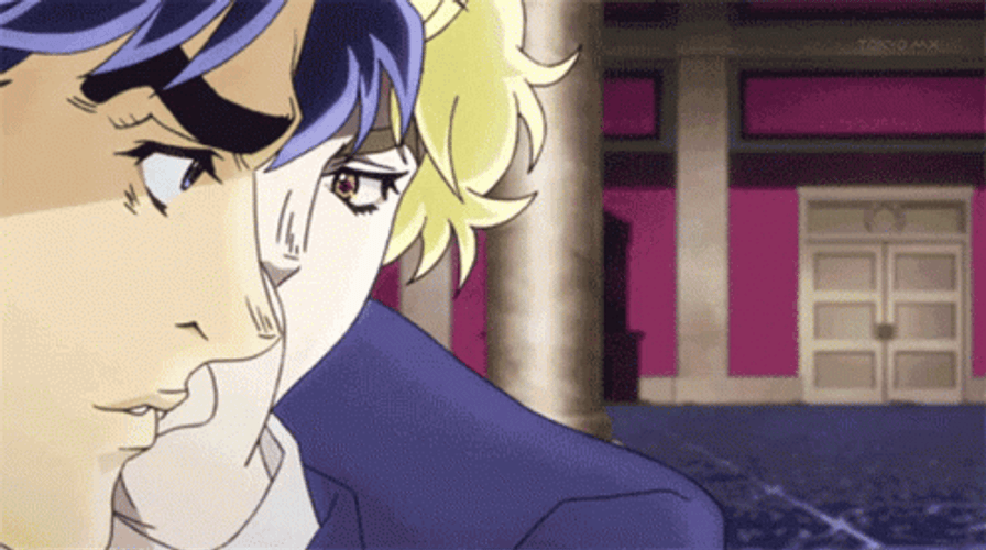 Jojo's Bizarre Adventure Dio Talks To Jonathan GIF