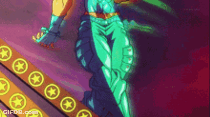 JoJo's Bizarre Adventure Joseph Joestar Clone GIF