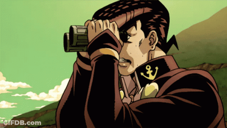 Jojo's Bizarre Adventure Josuke With Crazy Diamond GIF