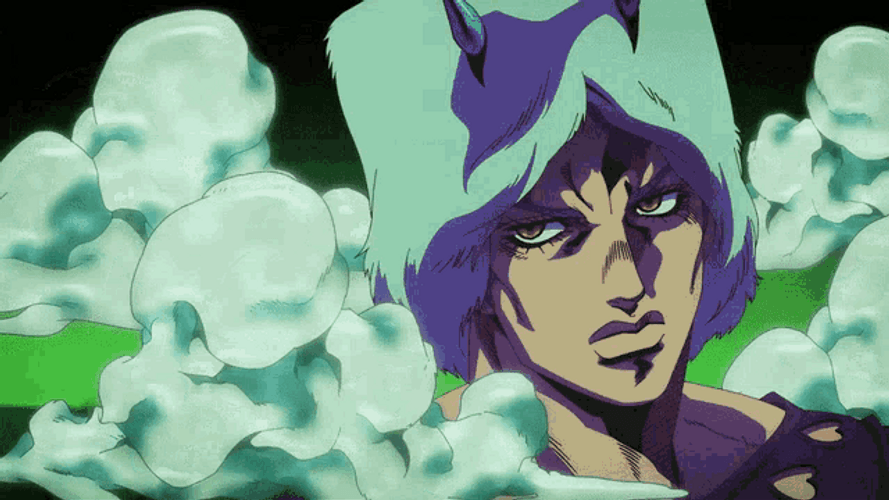 Jojo Serious Stone Ocean GIF