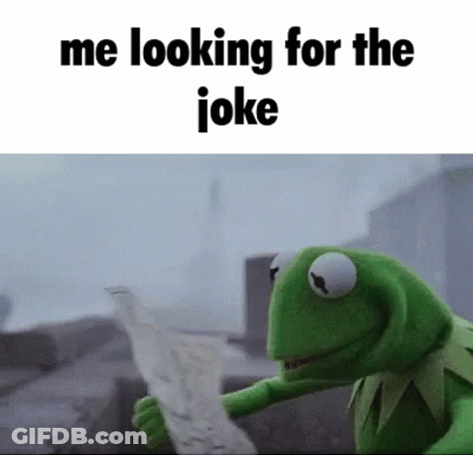 Joke Over Head Kermit The Frog GIF