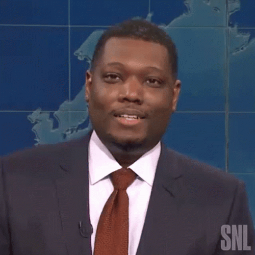 Joke Over Head Michael Che SNL GIF